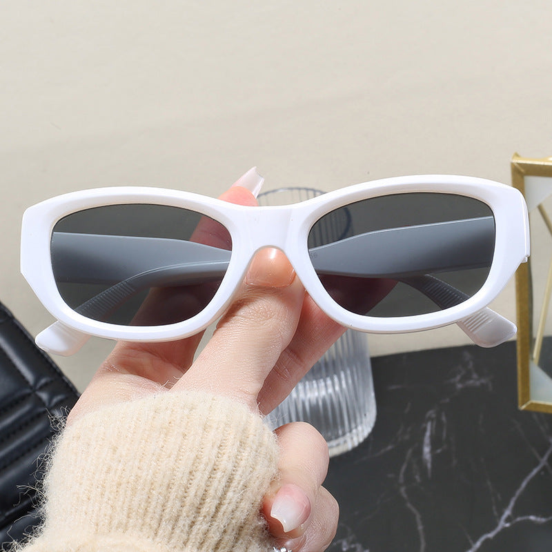 Damen modische Cat-Eye Sonnenbrille mit flexiblem Rahmen und UV-Schutz Brehn
