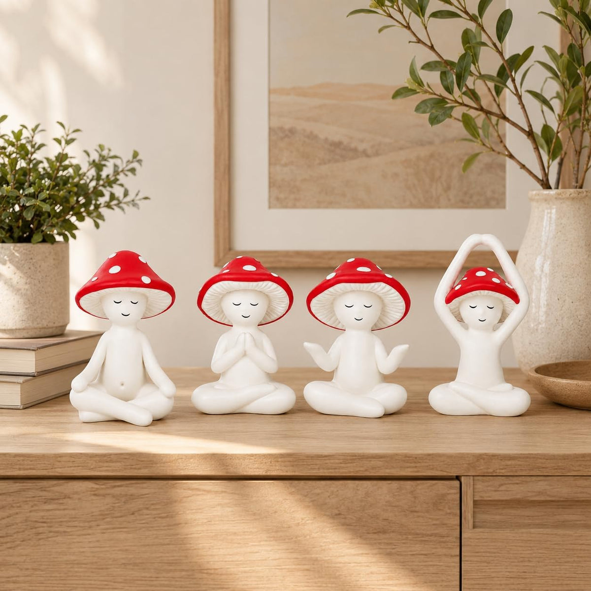 Verspielt Zen Garten Dekofigur Set Brehn