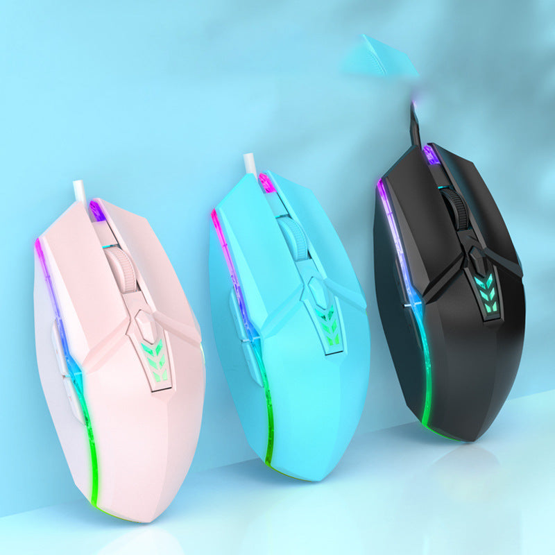 Gaming-Maus mit Ergonomischem Design und Rgb-Beleuchtung Brehn