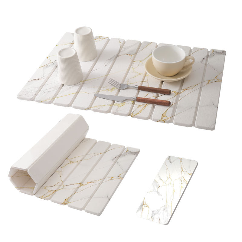 Elegante Marmor Design Küchenplatzsets