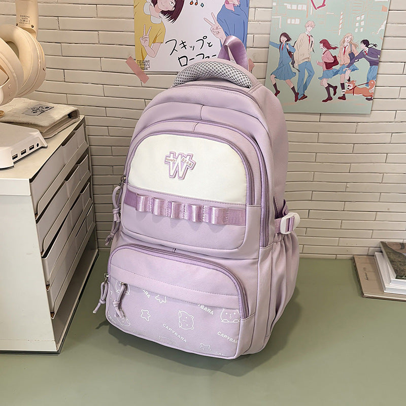 Charmanter Cartoon-Muster-Rucksack