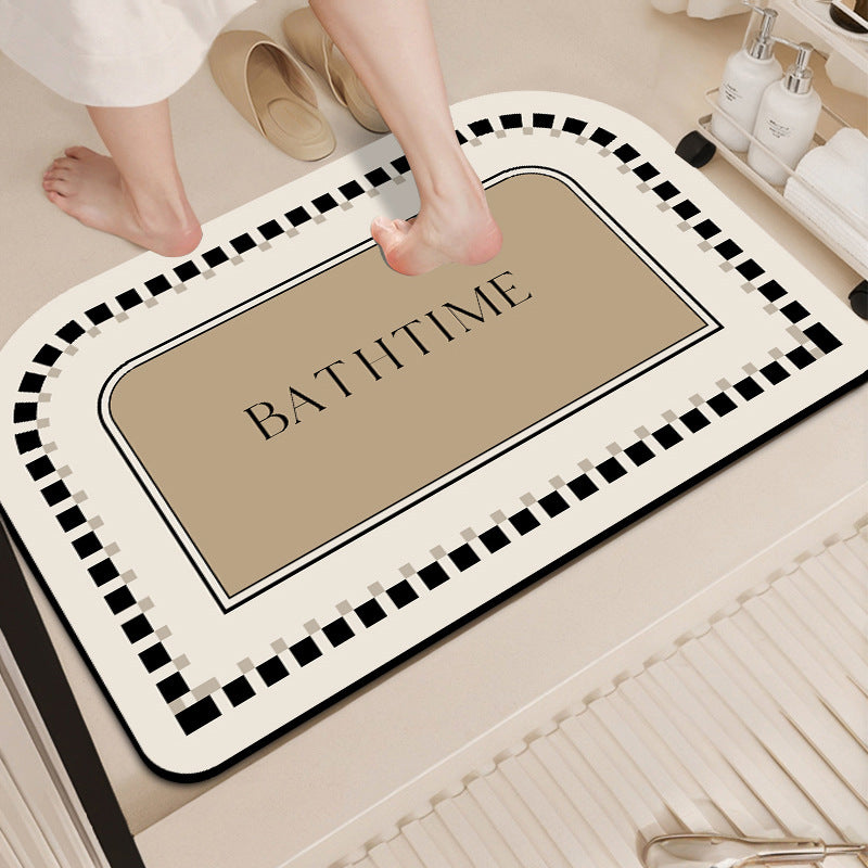 Stylische Badezimmermatte