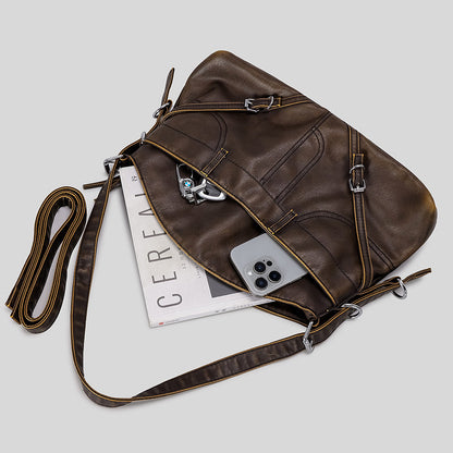 Luxuriöse schlaffe Hobo-Handtasche