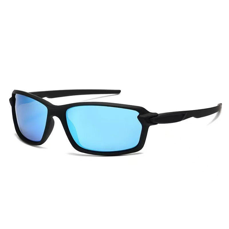 Herren nan sportliche polarisierte Sonnenbrille mit leichtem flexiblen Nylonrahmen und rutschfesten Bügeln Brehn