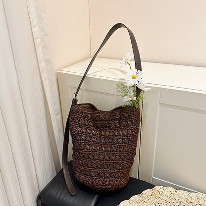 Gewebte Bucket Bag