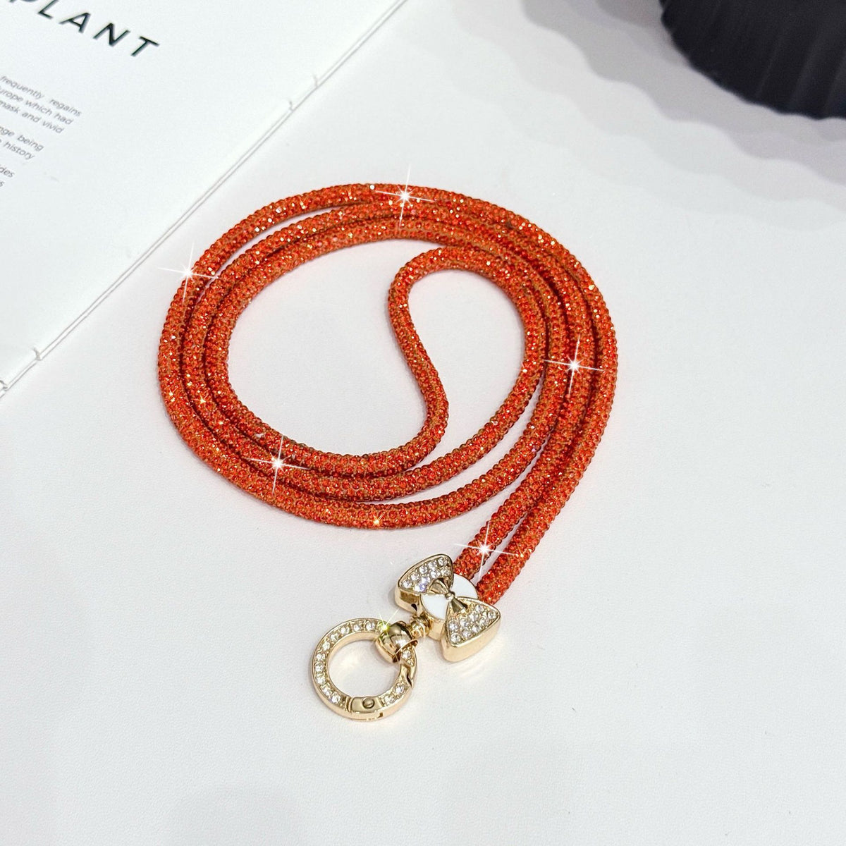 Elegante Strass-Brillen Kette Brehn