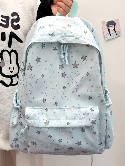 Sternenmuster lässiger Rucksack Brehn