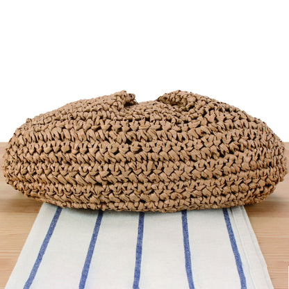 Handtasche mit Dekorativen Holzbegriffen Brehn