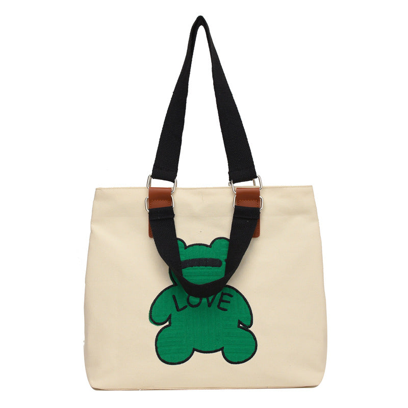 Verspielte Cartoon-Tote-Bag Brehn