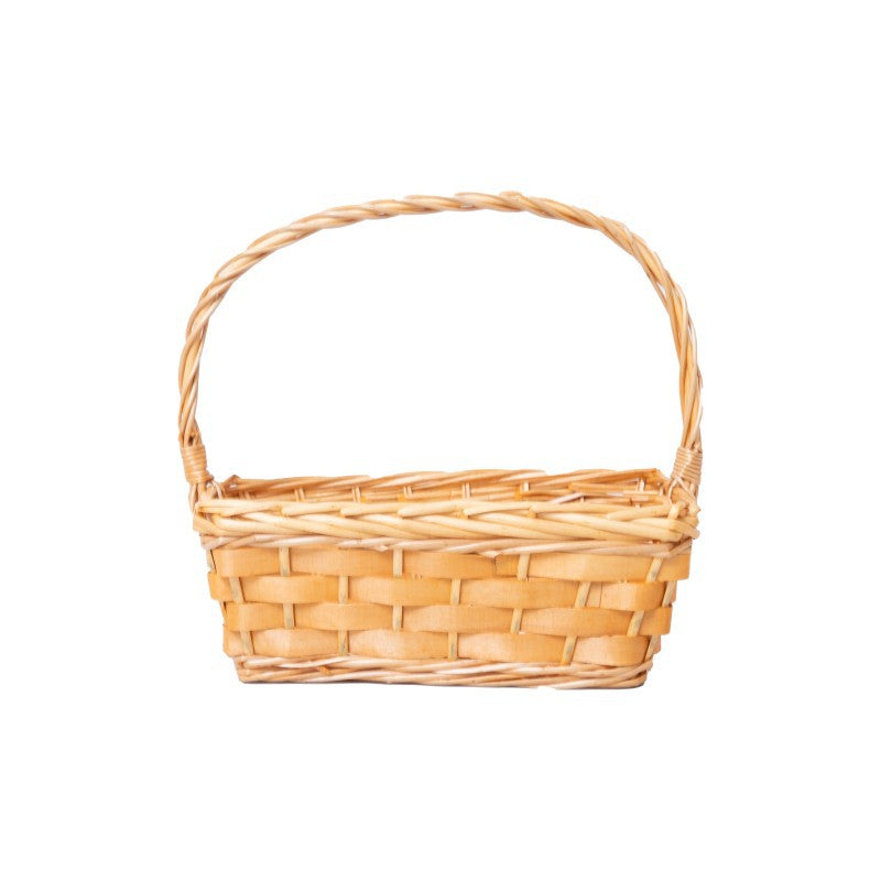 Handgefertigter Korb aus natürlichem Rattan