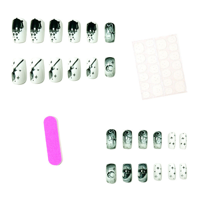 Thematisches Halloween-Nagelkunstset Brehn