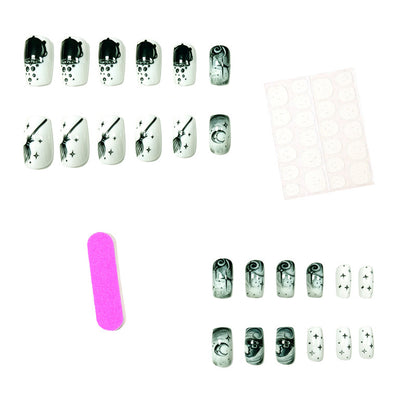 Thematisches Halloween-Nagelkunstset Brehn