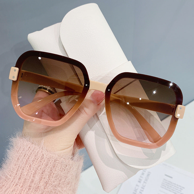 Damen elegante oversized Brille Brehn