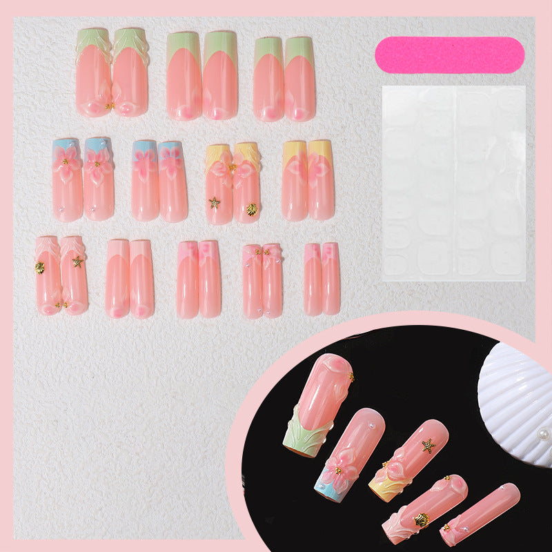 Floral Artisan Press-On Nail Set Brehn