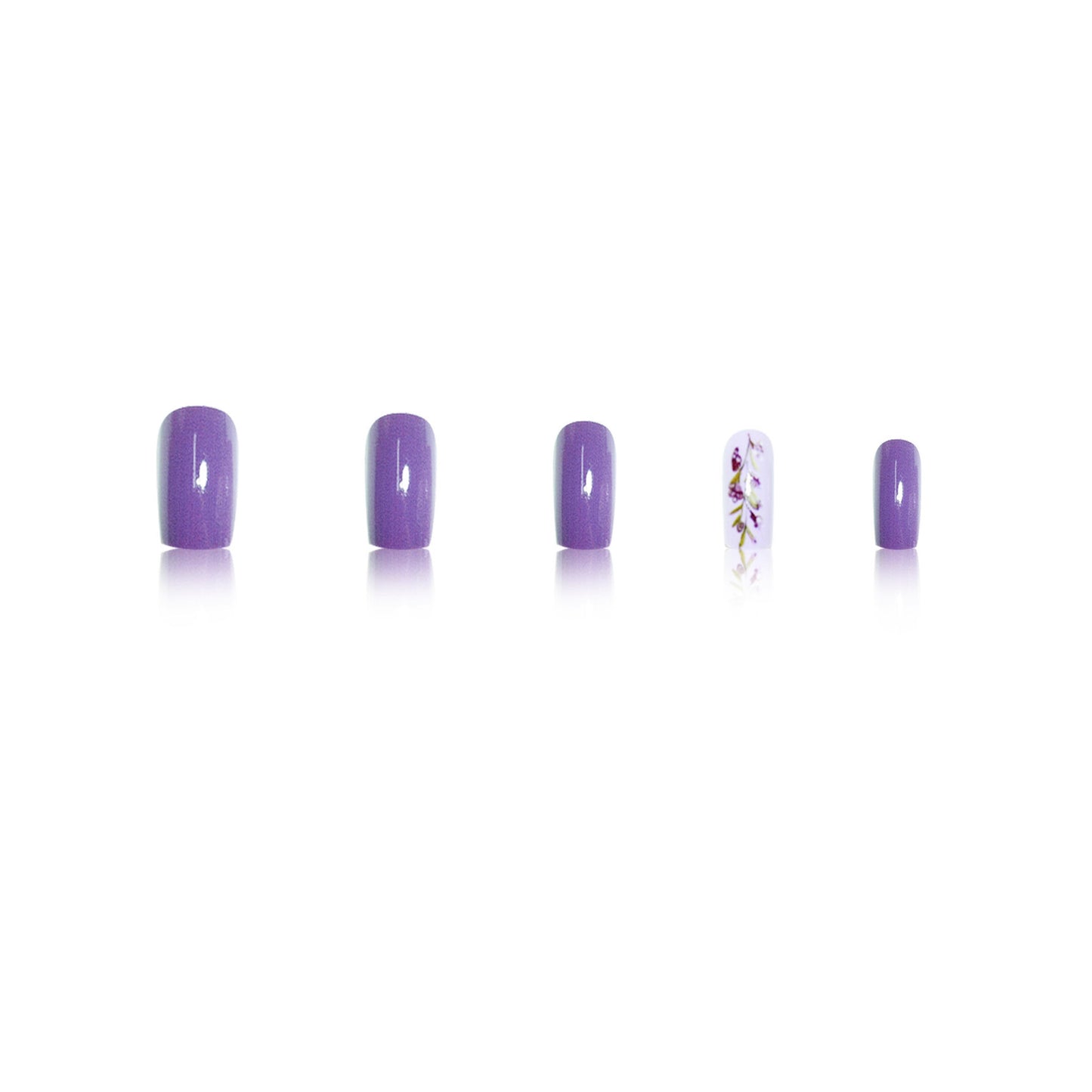 Floral Akzent Nagelkunst Verlängerungen Brehn