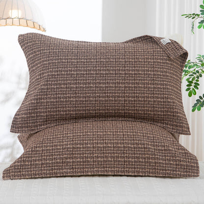 Damen Kissenbezug mit filigranem Blumenmotiv Brehn