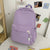 Lässiger Rüschentextur-Rucksack