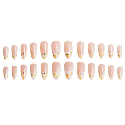 Elegantes Press-On Nagelkunstset