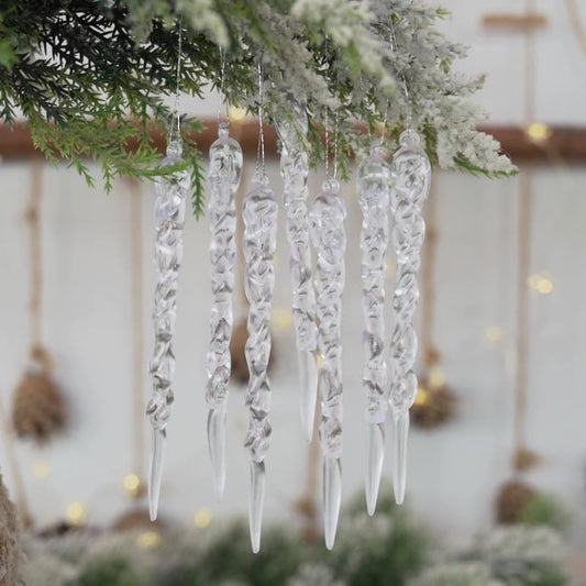 Christbaumbaumzubehör Eiszapfen