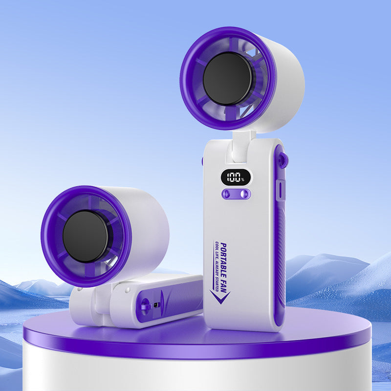 Unisex tragbarer Doppelbläser Ventilator Brehn