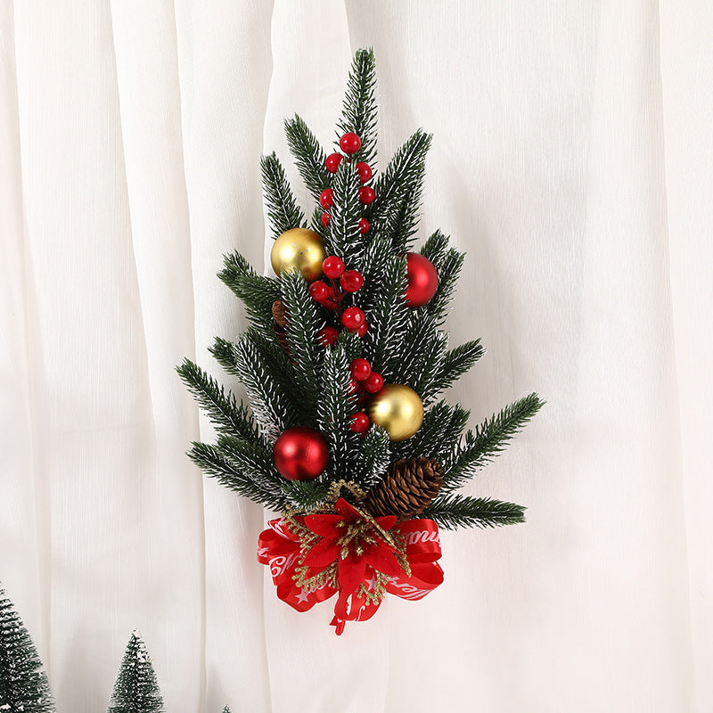 Brehn | Weihnachts 3 PC Set - Girlande, Kranz, Swag Wandhängende Weihnachtsdekoration Set