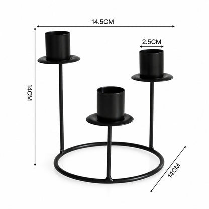 zeitgenössischer minimalistischer Kerzenhalter