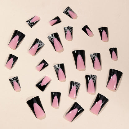 Gothic-inspirierte 3D-Acryl-Nagelkunst-Erweiterungen Brehn