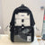 Stylische transparente Taschenrucksack
