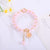 Elegantes Armband mit Blumenanhänger Brehn