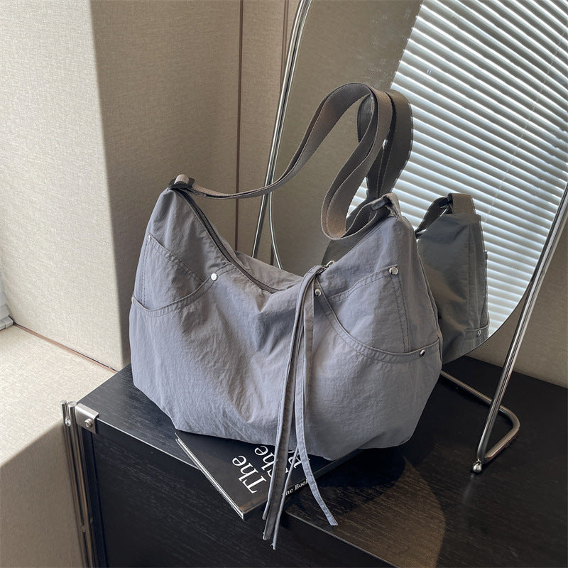 Lässige weiche Stoff Hobo Tasche Brehn 1786328585