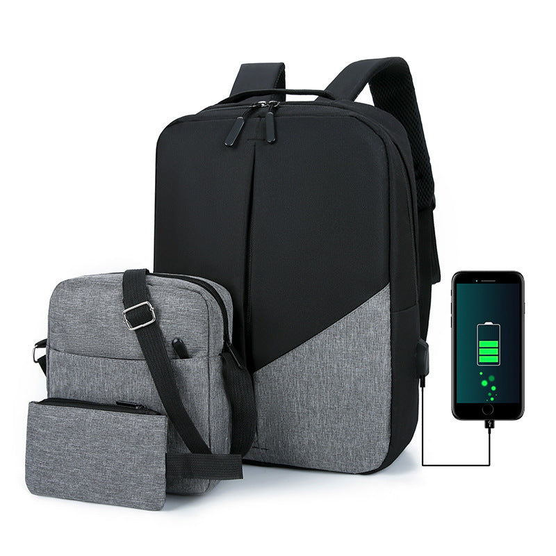 Vielseitiges Multi-Taschen-Laptop-Rucksack-Set Brehn