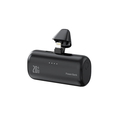 Tragbare Powerbank mit Integriertem Lightning-Anschluss und Schnellladefunktion Brehn