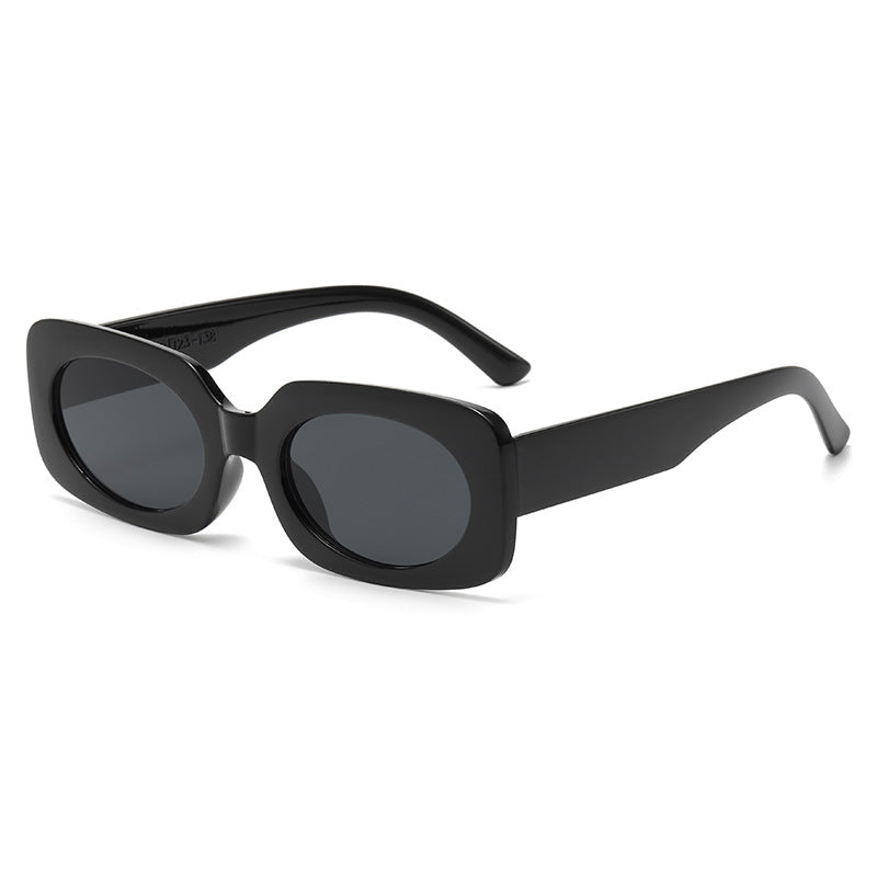 Damen Modische Sonnenbrille mit einzigartigem transparentem Rahmen Brehn