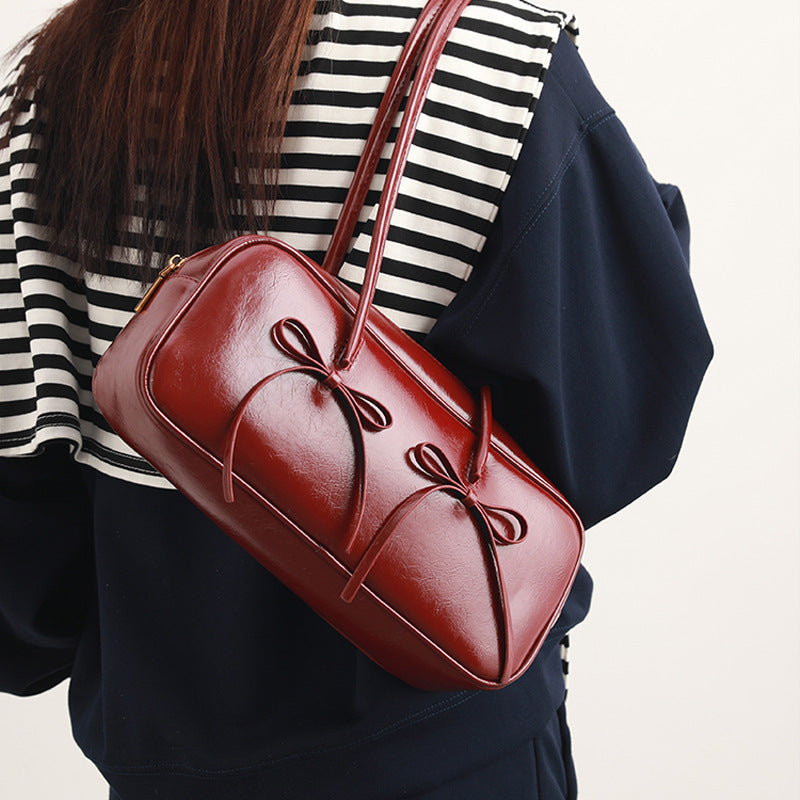 Stylische Leder Tote Brehn