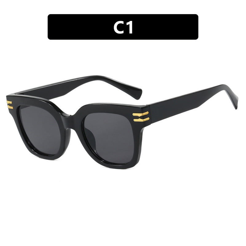 Damen modische Sonnenbrille mit eleganten Akzenten Brehn