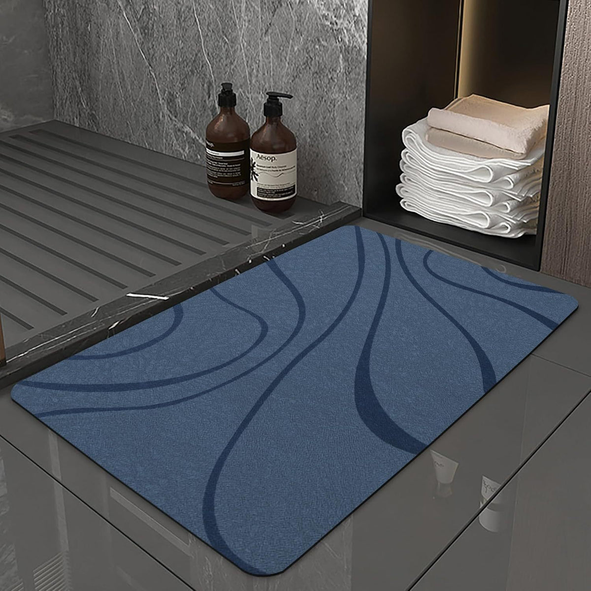 Ultra-Comfort Memory Foam Badematte Brehn