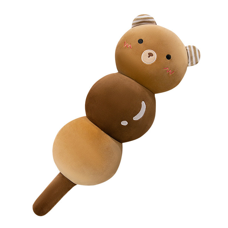 Extraweiches Plüsch-Körperkissen im dangoartigen Frosch-Design