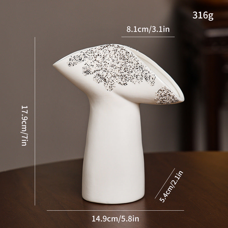 Abstrakte Keramik Kunst Vase