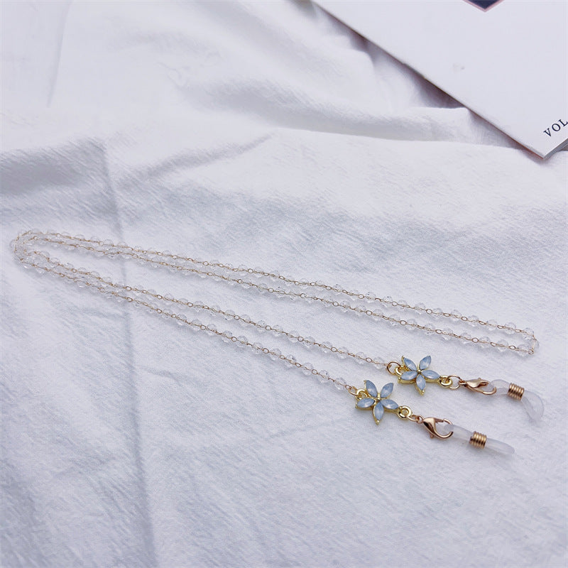 Blumen Dekorative Brillen Kette Brehn