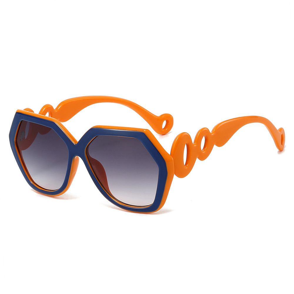 Künstlerische geometrische Sonnenbrille Brehn