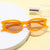 Damen Katzenaugen Sonnenbrille mit transparentem Rahmen Brehn