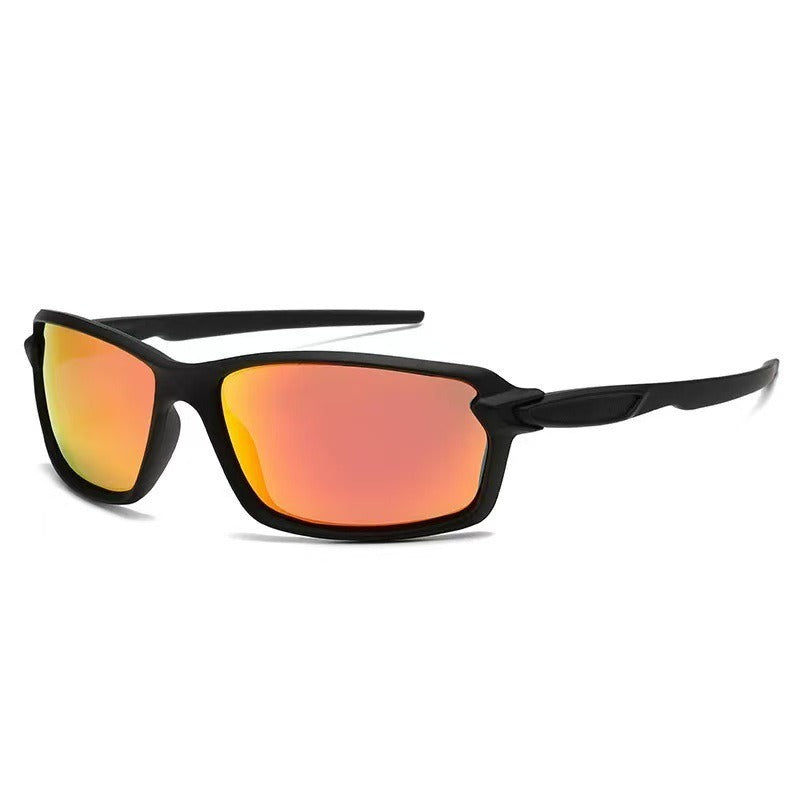 Herren nan sportliche polarisierte Sonnenbrille mit leichtem flexiblen Nylonrahmen und rutschfesten Bügeln Brehn