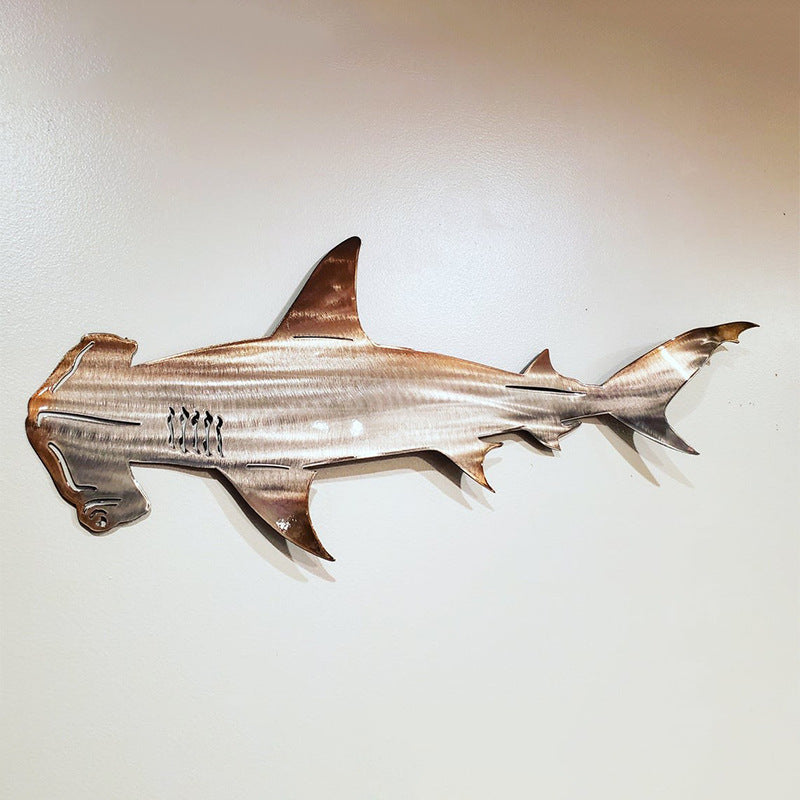 Metal Shark Wandkunst