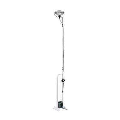 Industrielle Stehlampe mit verstellbarer Höhe