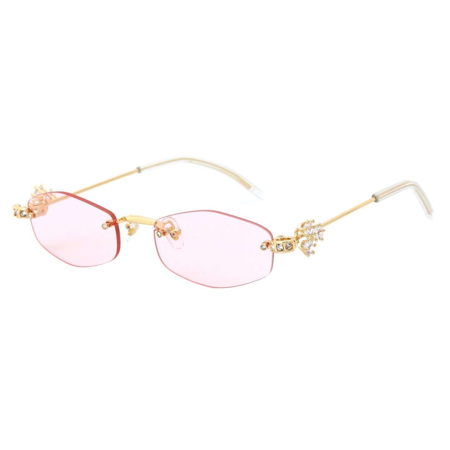 Damen Designer-Sonnenbrille mit luxuriösen Verzierungen Brehn
