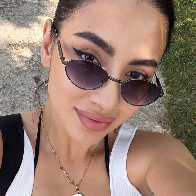 Damen modische optische Brille im eleganten Drahtgestell Brehn