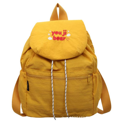 Lässiger bestickter Rucksack Brehn