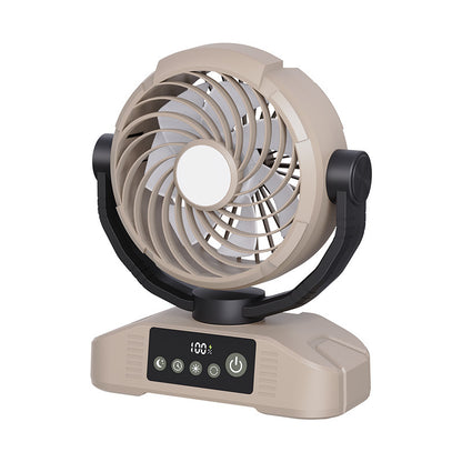 Unisex leistungsstarker, tragbarer Ventilator mit LCD-Anzeige Brehn