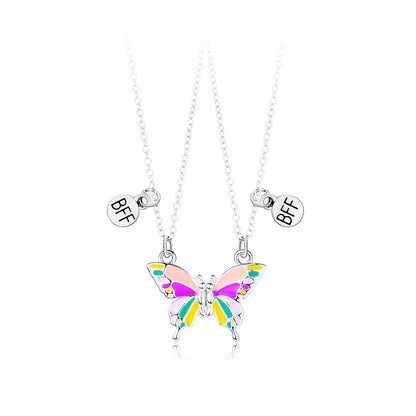 Schmetterlingsanhänger Freundschaftsnecklace Brehn