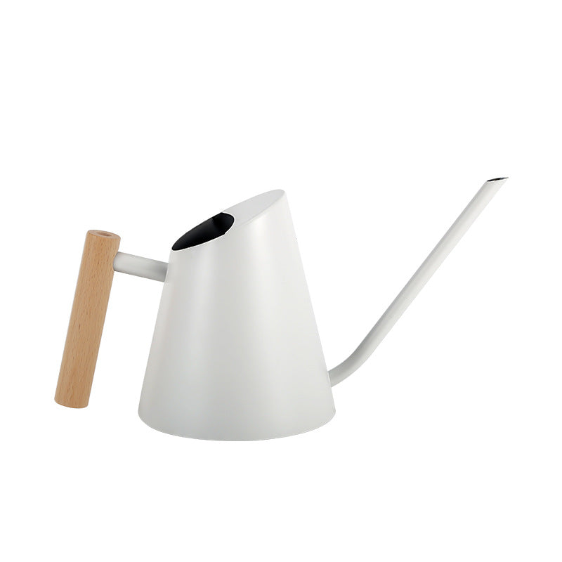 Stylische Metallgießkanne